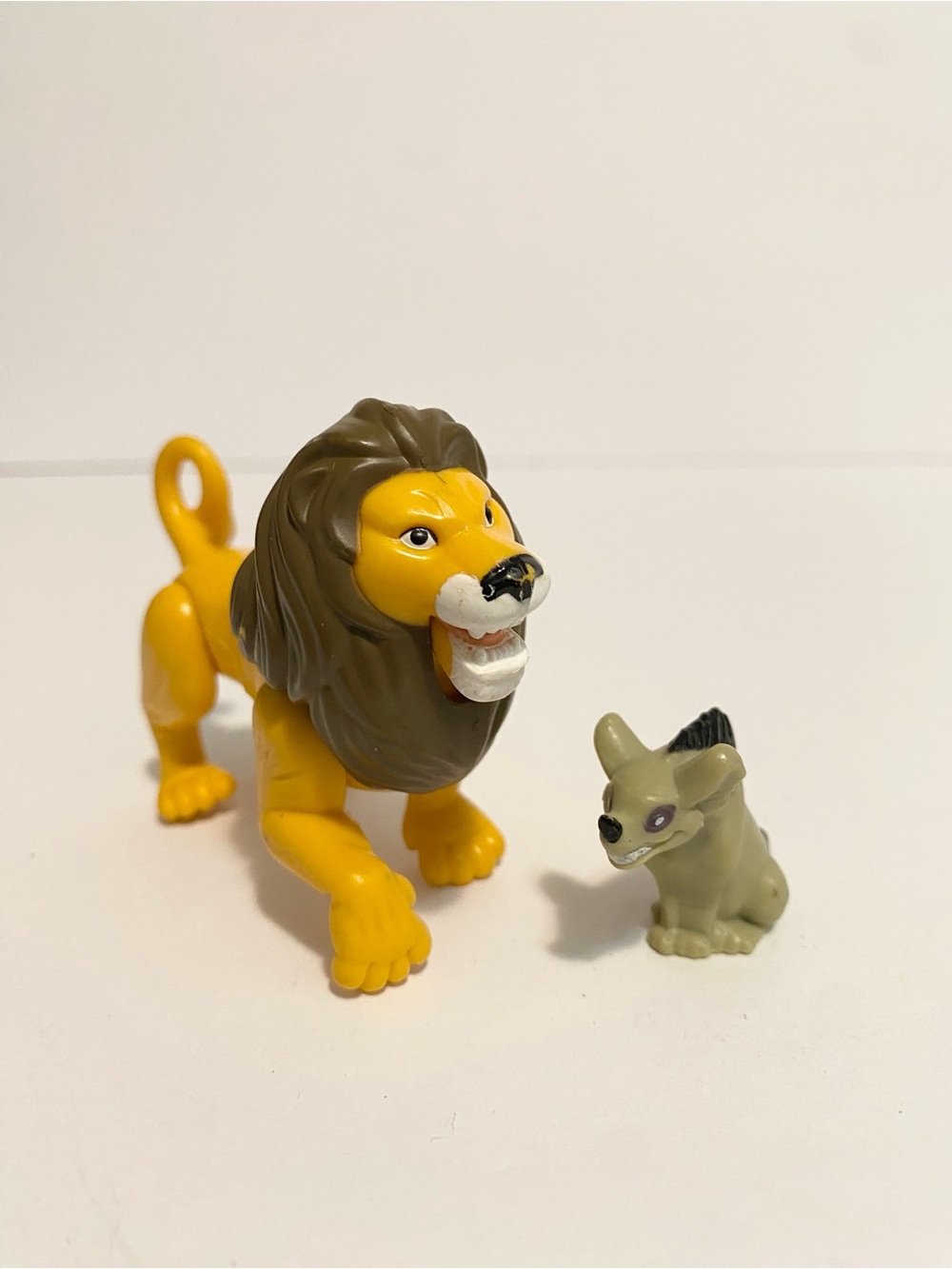 Disney Lion King Mufasa Hyena Toy Figure Play Cake Topper Set